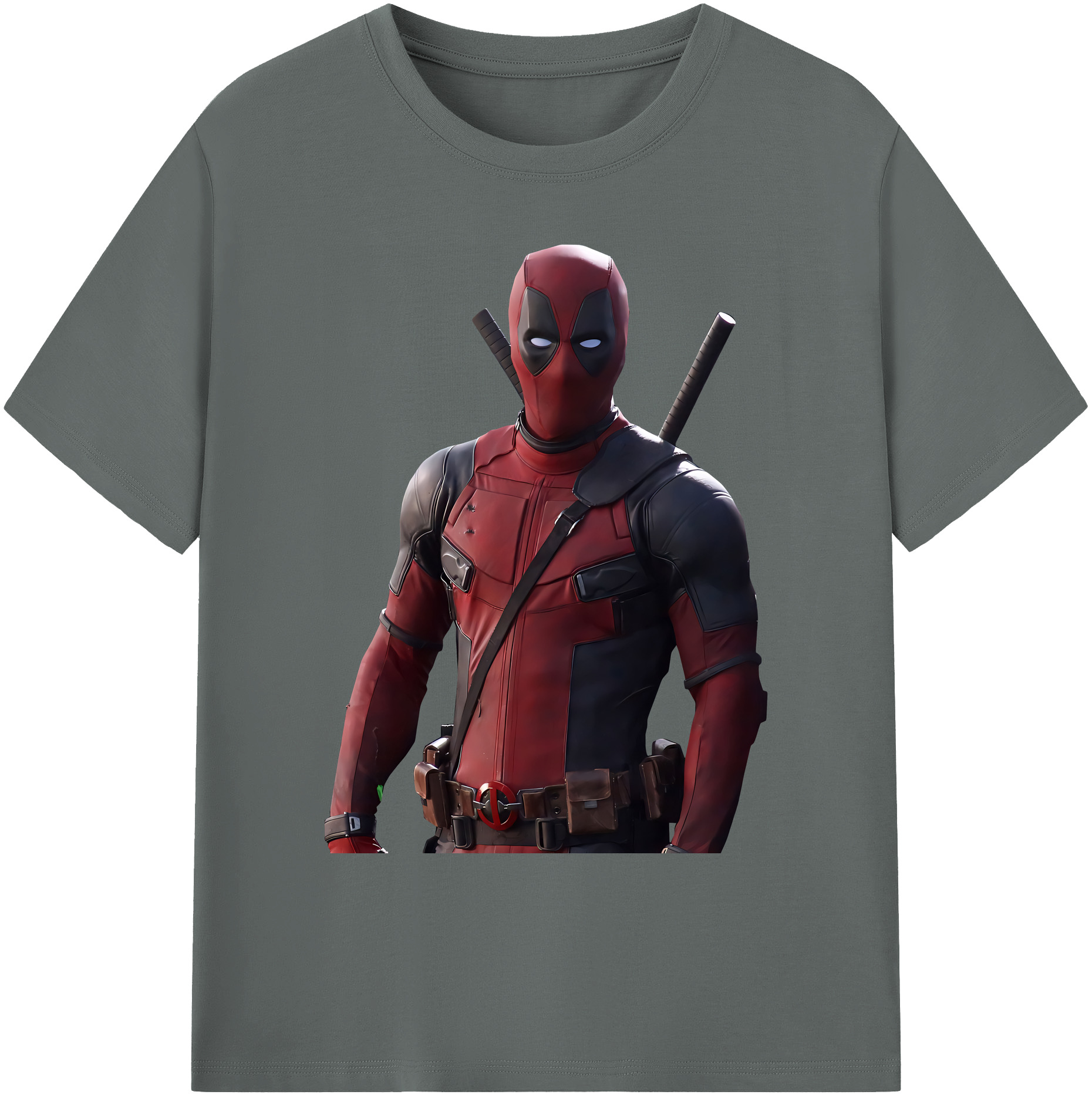 （画像用） Deadpool デッドプール 綿100％ メンズ半袖Tシャツ｜肌触りやわらか＆通気性